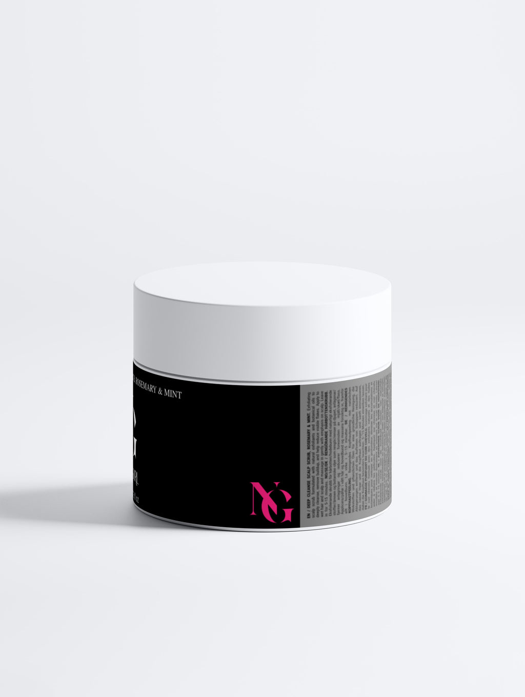 NEON GURL Deep Cleanse Scalp Scrub, Rosemary & Mint