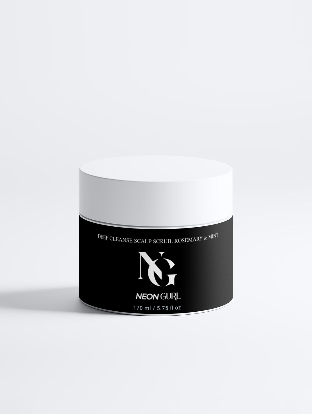 NEON GURL Deep Cleanse Scalp Scrub, Rosemary & Mint